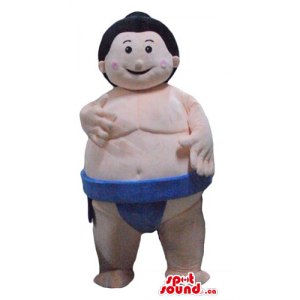 Happy sumo boy Mascot...