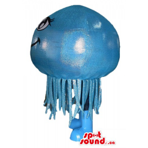 Happy blue jellyfisch...