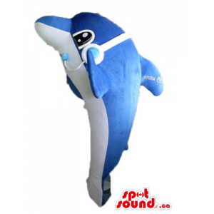 High quality blue dolphin...