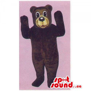 Customised Dark Brown Bear...