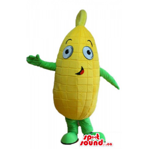 Giant yellow Corn Mascot...