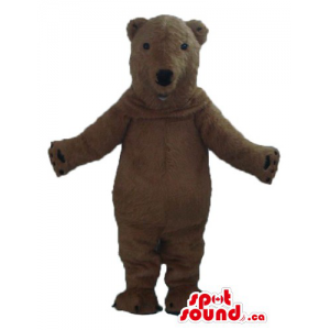 Brown Teddy Bear Mascot...