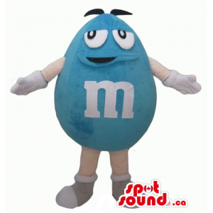 Spoke male blue M&M's Candy...