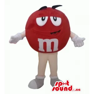 Happy male red M&M's  Candy...