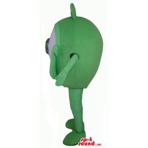 Verde de la mascota del...