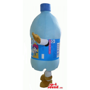 Leche Nestlé botella azul...