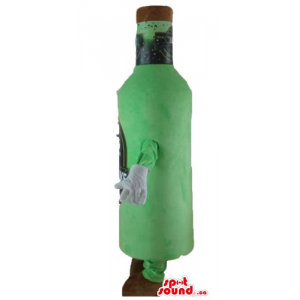 Vestido de lujo verde con...