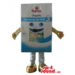 Disfraz de mascota publicitaria de leche de bebé orgánica - Mascotas no clasificadas - MASCAD8276 - SpotSound.ca