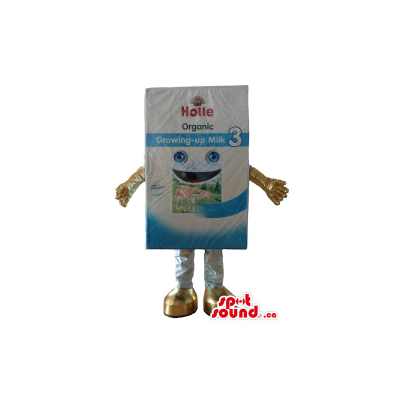 Disfraz de mascota publicitaria de leche de bebé orgánica - Mascotas no clasificadas - MASCAD8276 - SpotSound.ca