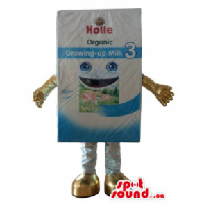 Disfraz de mascota publicitaria de leche de bebé orgánica - Mascotas no clasificadas - MASCAD8276 - SpotSound.ca