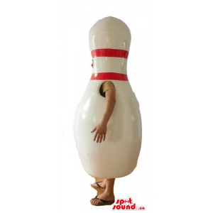 White skittle Bowling pin...