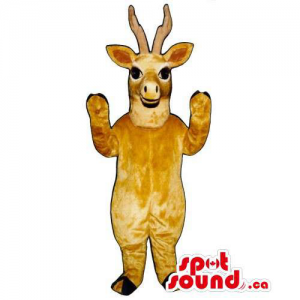 Customised All Light Brown Deer Animal Mascot