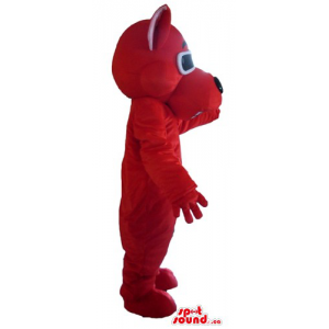 Red Scooby Dog Mascot...