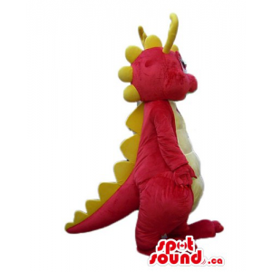 Cute red Dragon Mascot...