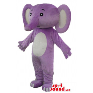 White and purple Elephant...
