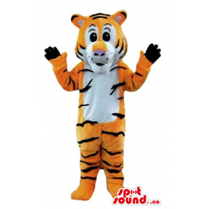 Kind Tiger Mascot costume...