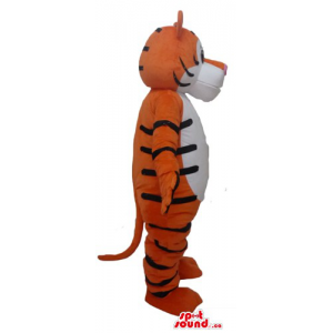 Surprised orange Tiger...