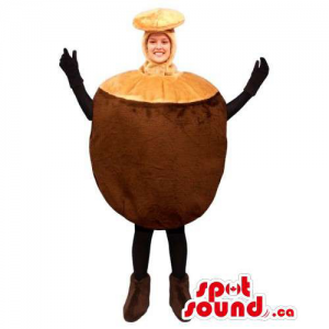Original Customised Chestnut Mascot Or Adult Costume