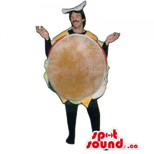 Original Customised Burger Mascot Or Adult Costume