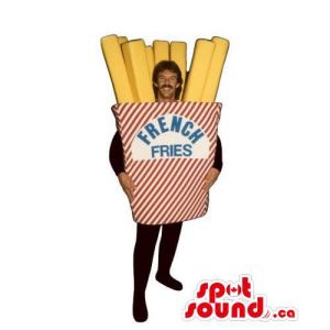 Customised French Fries Pack Mascot Or Adult Costume