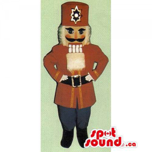 Nut-Cracker Soldier Mascot...