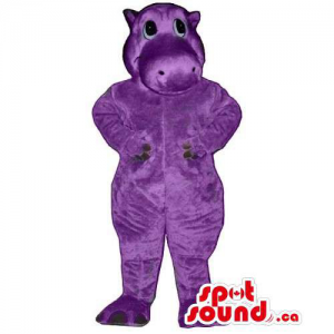 Cute All Purple Plush...