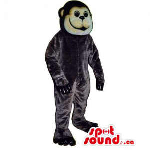 All Black Plush Monkey...