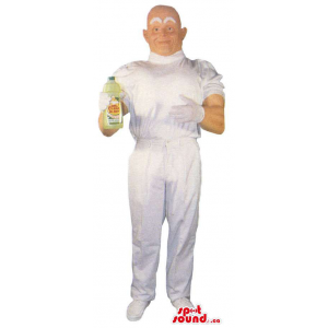 Mr. Clean Iconic Well-Known Human Mascot And Brand Name