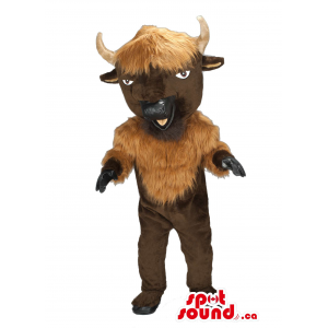 Personalizado Brown Bison...