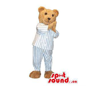 Brown Teddy Bear Mascot...