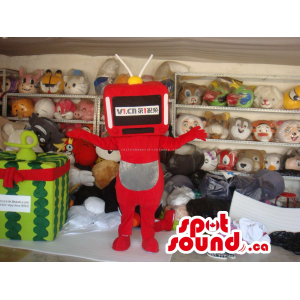 Personalizado Red Robot...