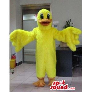 Customised Yellow Duck Animal Plush Character Mascot