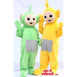 Casal Plush Teletubbies...