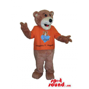 Brown Bear Forest Mascot...