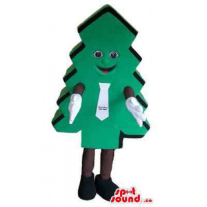 Large Green Tree Mascot...