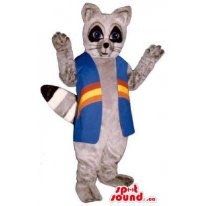 Brown Raccoon Animal Plush...