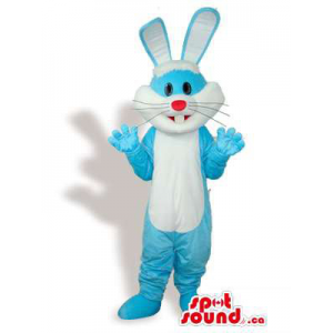 Blue Rabbit Animal Plush...