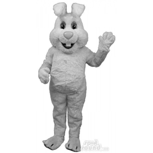 Customised All Grey Rabbit Bunny Animal Plush Mascot