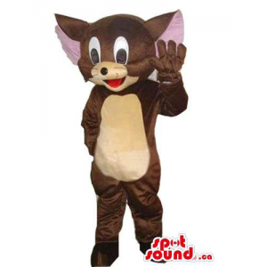 Tom And Jerry Cartoon Character Jerry Mouse Plush Mascot