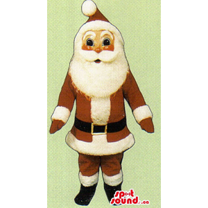 Mascota Papa Noel De Navidad Personaje Personalizable