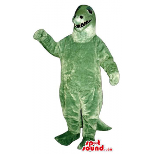 Green Dinosaur Plush Mascot...