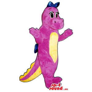 Pink Girl Dinosaur Plush...