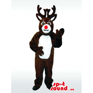 Dark Brown Reindeer Animal...