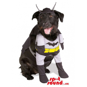 Divertido Disfraz Para Perro O Un Animal  Doméstico Batman