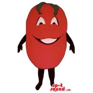 Mascota Tomate Rojo...