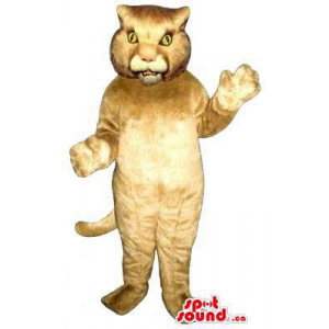 Brown Wildcat Animal Plush...