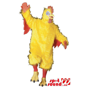 Mascota Pollo Amarillo...