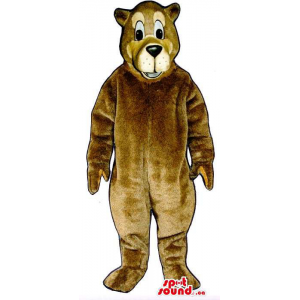 Brown Mascote do urso que...