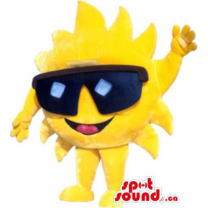 Bright Yellow Sun Plush...