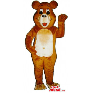Brown Teddy Bear With A...